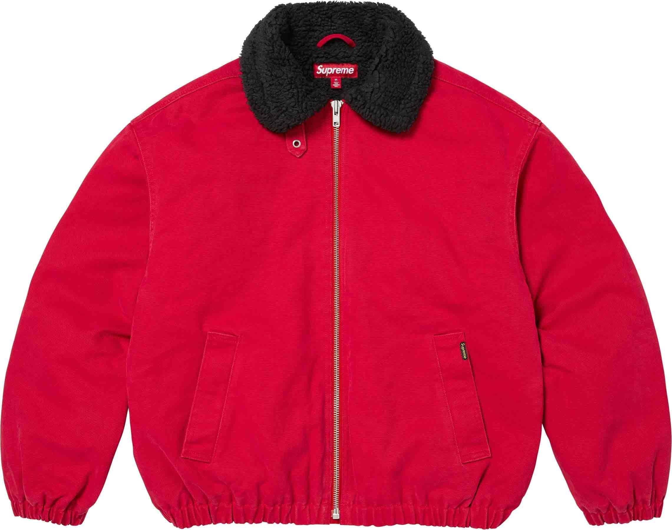 Faux Shearling Lined Bomber Jacket view 9